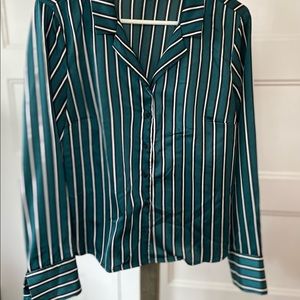 H&M striped blouse